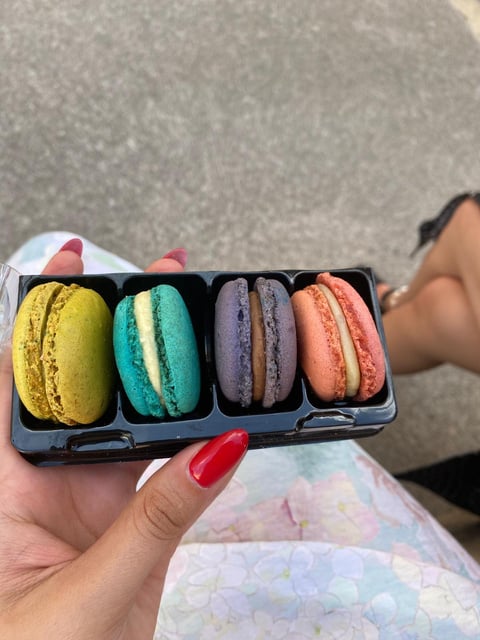 Macaron from a local market in Antibes