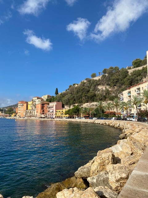 View of Ville-Franche sur Mer.